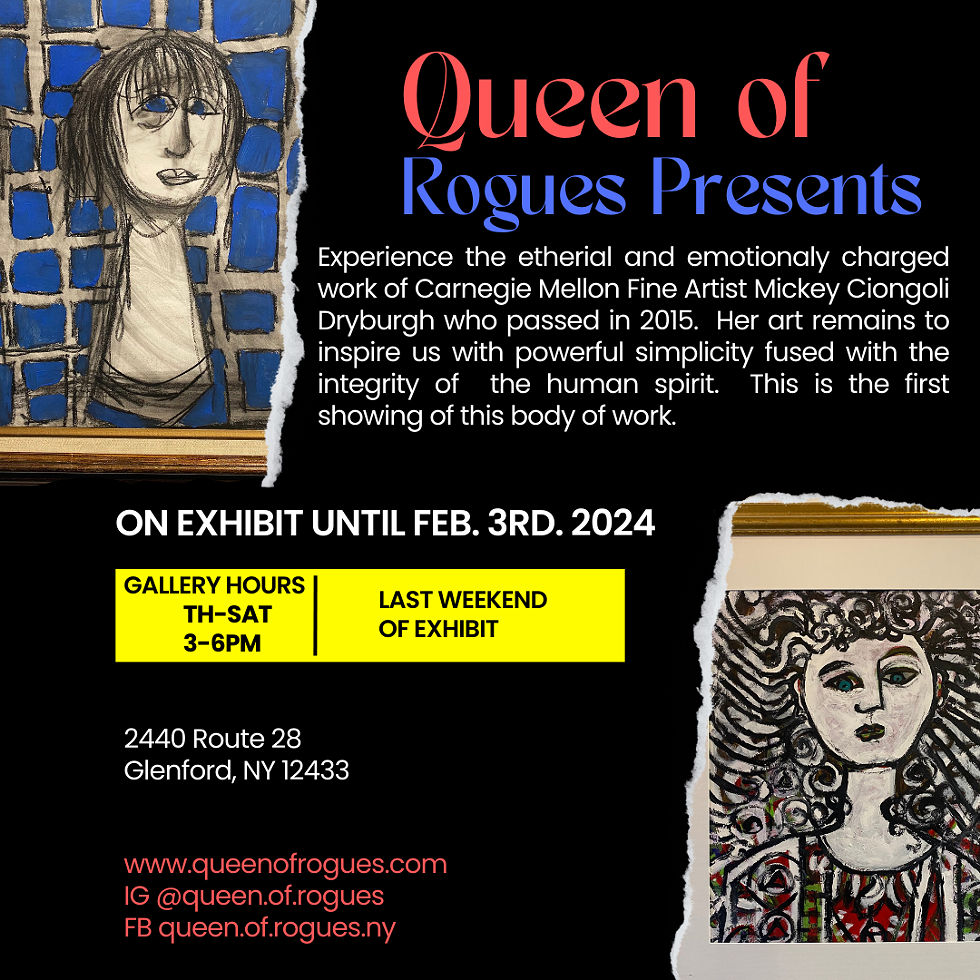 Art Exhibit by Mickey Ciongoli Dryburgh- 1952-2015