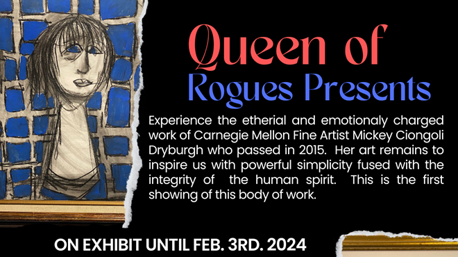 Image: Art exhibit by Mickey Ciongoli Dryburgh