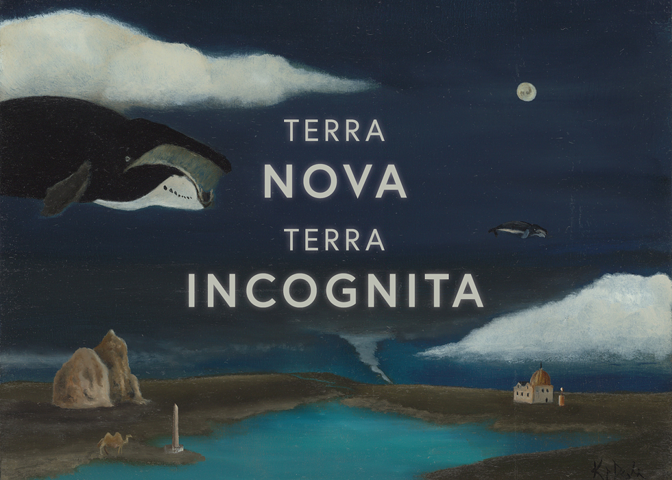 Postcard front, artwork by Unusual Weather, KP Devlin