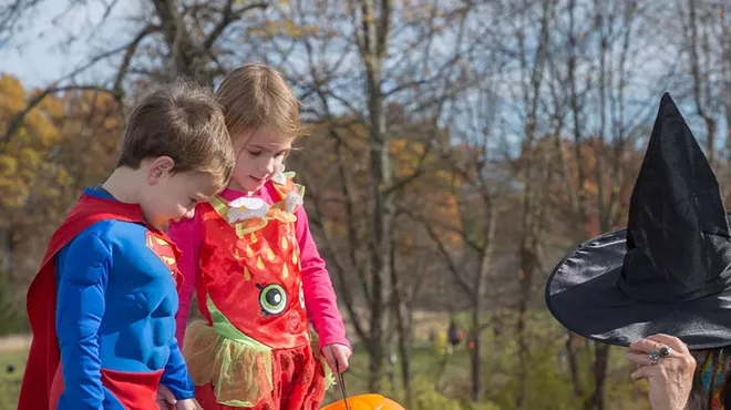 Image: Art Omi: Trick or Treat in the Park