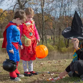 Image: Art Omi: Trick or Treat in the Park