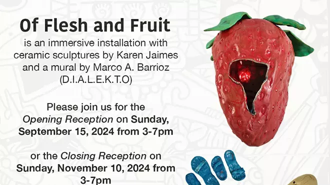 Image: Art Opening: Of Flesh and Fruit