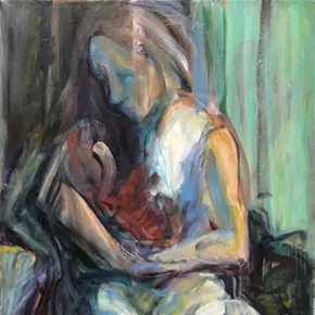 Image: Art Opening-- The Center Cannot Hold: Paintings for Hope and Resilience