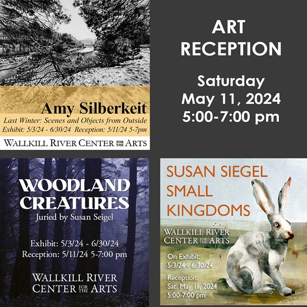 Art Reception: Amy Silberkeit, Susan Siegel, and Woodland Creatures