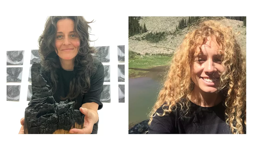 L-R: Beatrice Modisett, Anna Ruth Yates