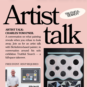 Image: Artist Talk with Charles Thomas O'Neil: TRUTHFUL SEARCH