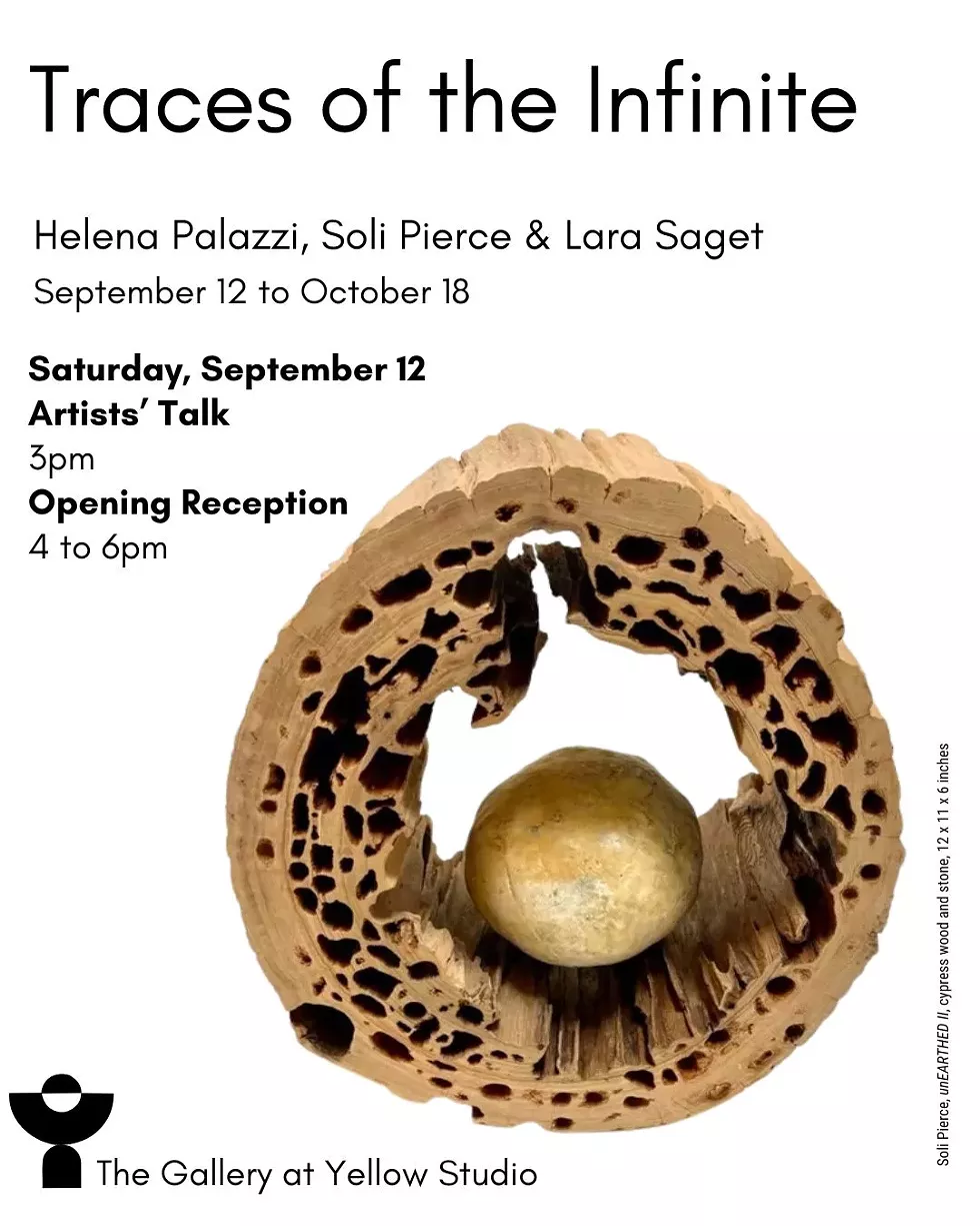 Traces of the Infinite exhibition graphic.