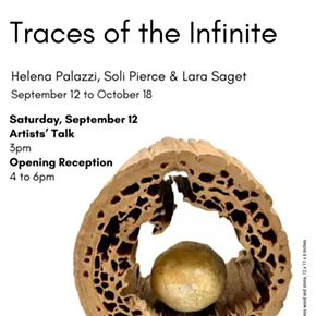 Image: Artists' Talk and Opening Reception: Traces of the Infinite at The Gallery at Yellow Studio