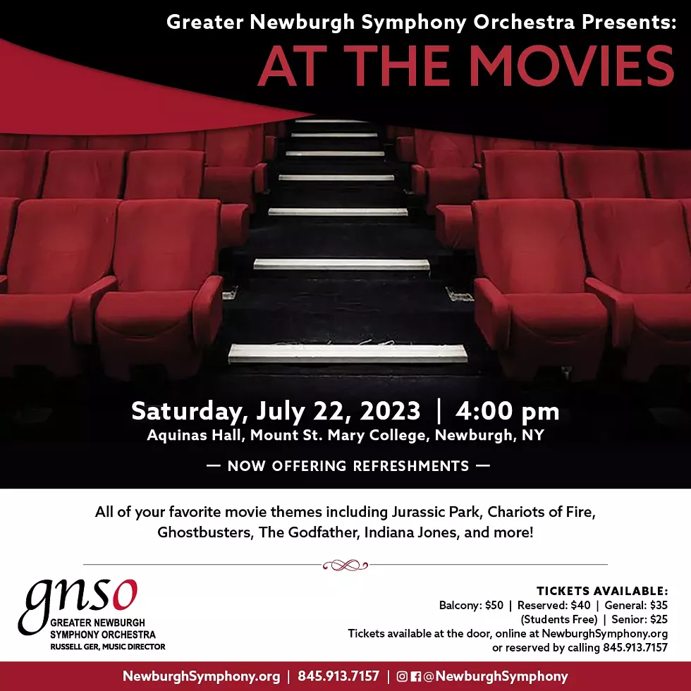 At The Movies! - Greater Newburgh Symphony Orchestra