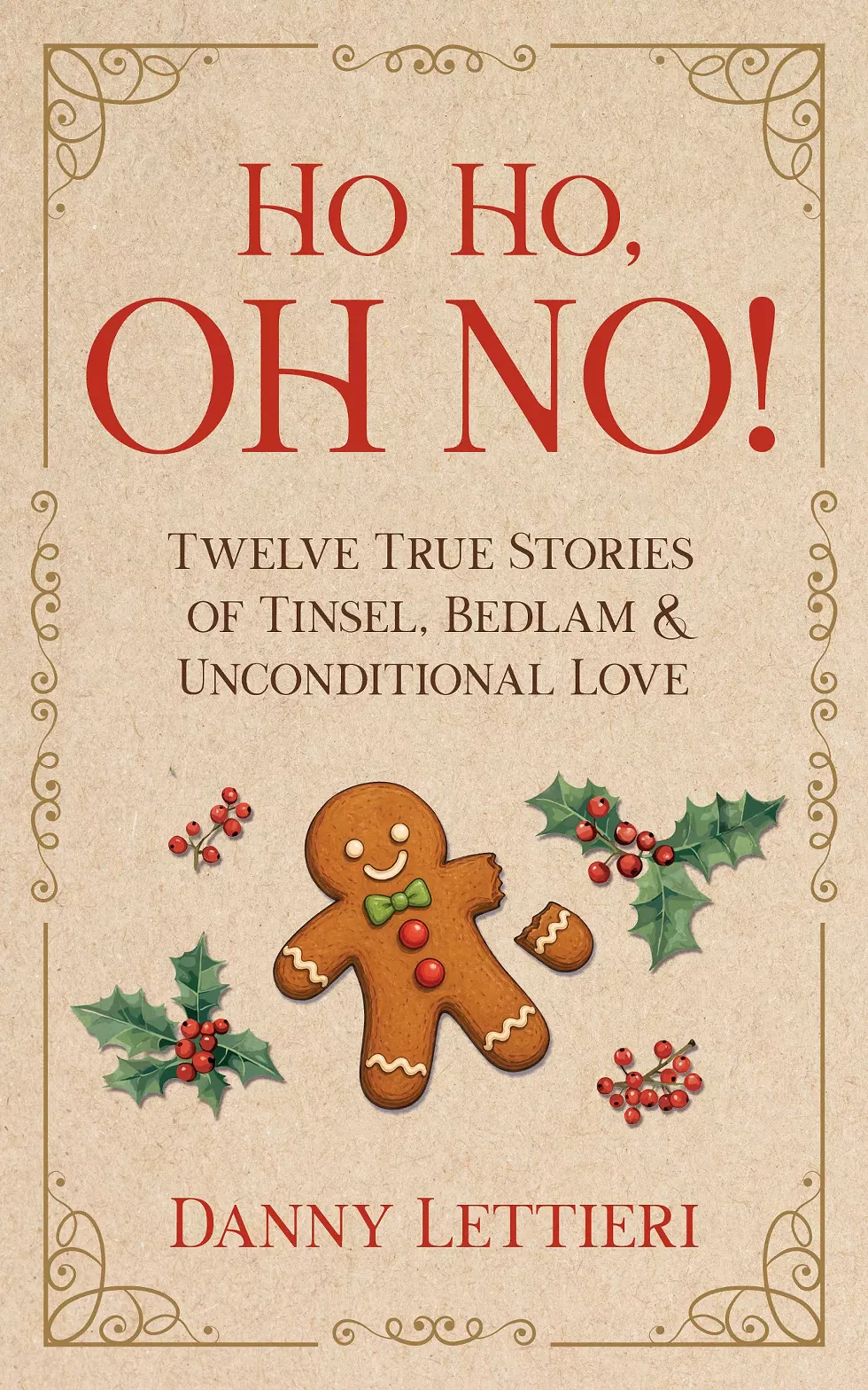 Book cover, "Ho Ho, OH NO!"