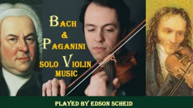 Image: Bach and Paganini Solo Violin Music