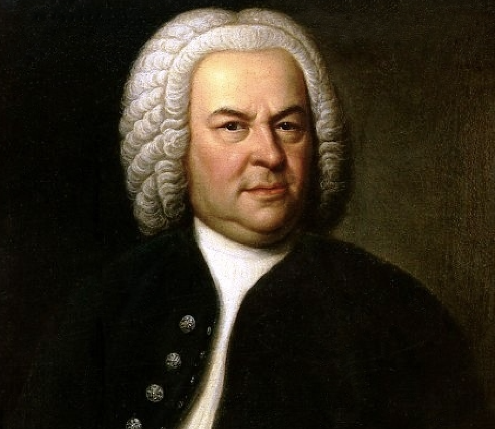Portrait of Johann Sebastian Bach, painted by Elias Gottlob Haussmann in 1748.