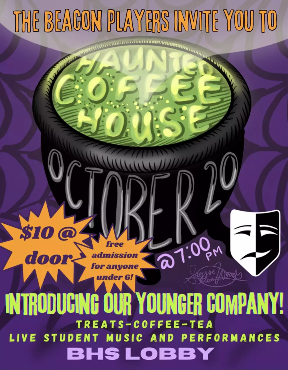 Beacon Players Presents The Haunted Coffee House Oct 20 2023
