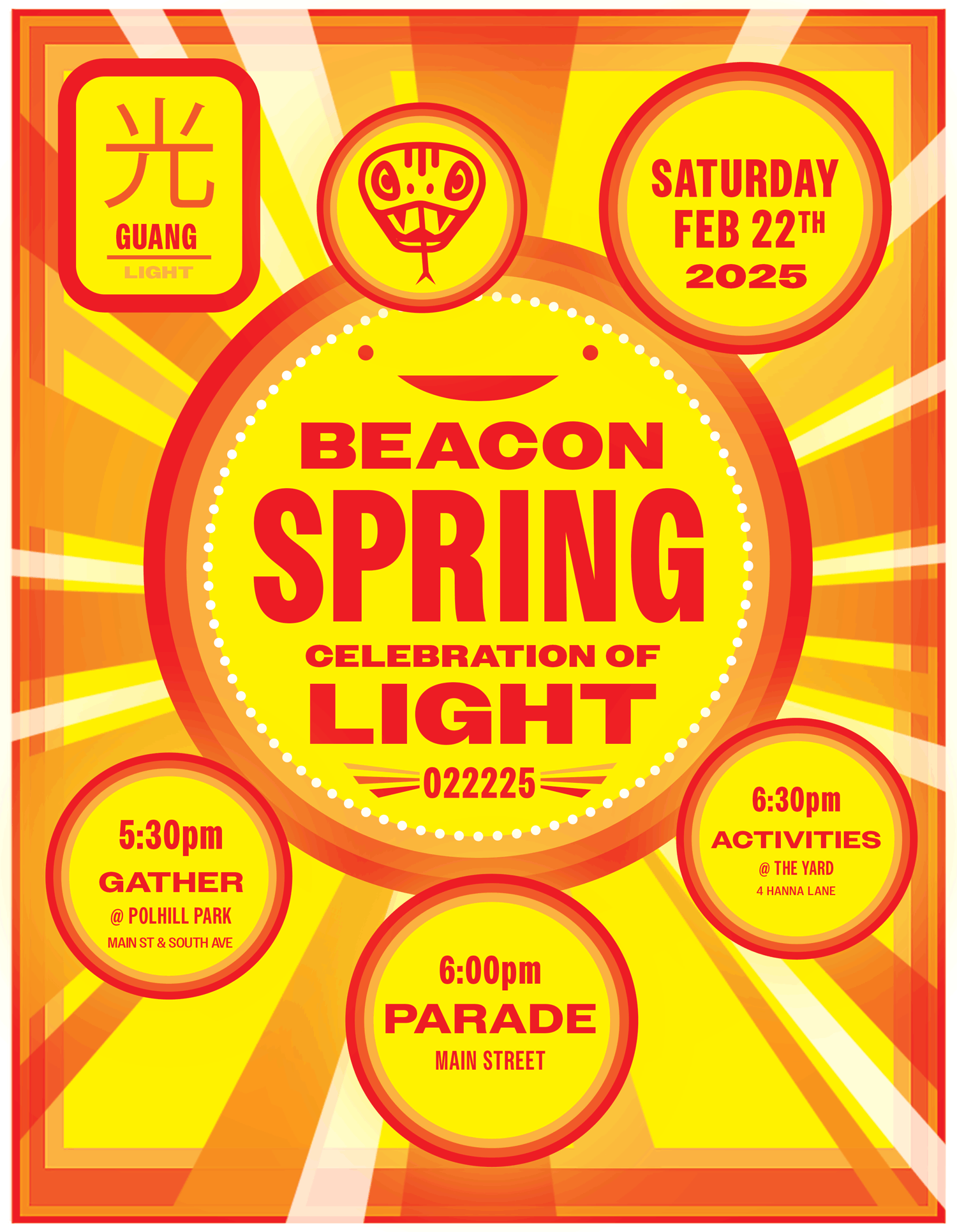 BEACON SPRING CELEBRSTION OF LIGHT ~YEAR OF THE WOOD SNAKE~