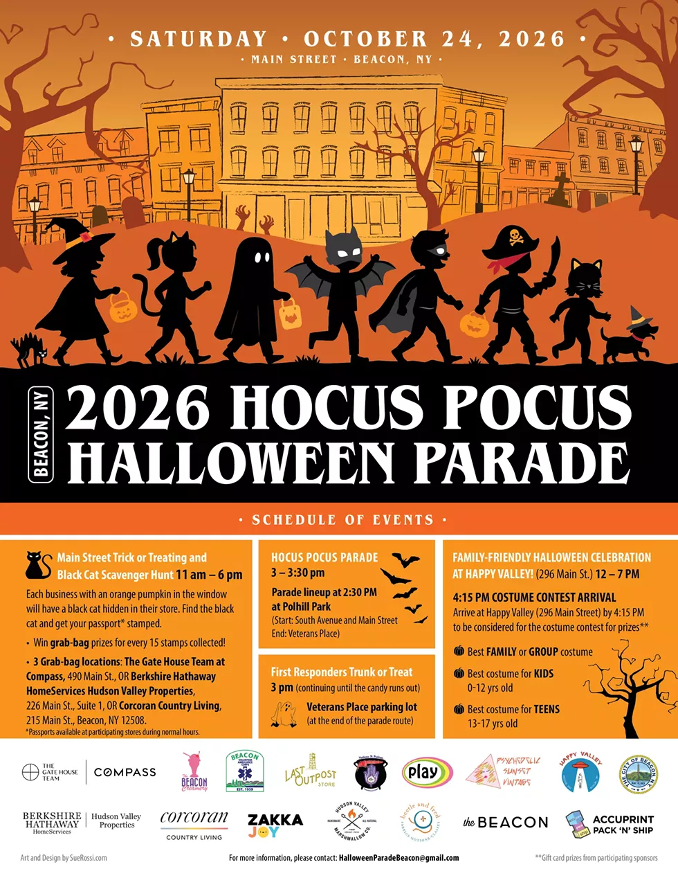 Beacon&rsquo;s Hocus Pocus Halloween Parade & Festivities