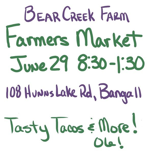 Bear Creek Farm Farmers Market