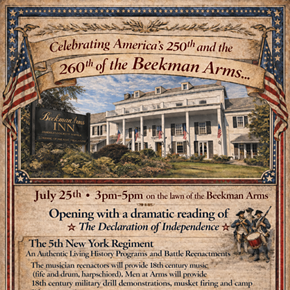 Image: Beekman Arms 260th birthday celebration