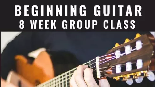 Image: Beginning Guitar Class - 8 week class - Tuesdays, 5:30-6:30pm, February 10 &ndash; March 31