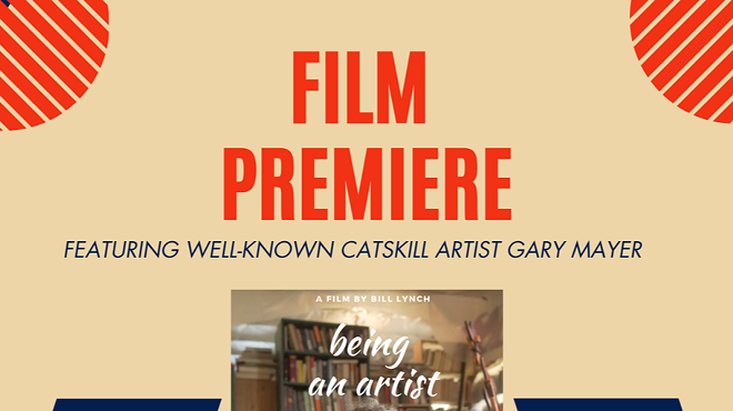 Image: "Being an Artist" documentary of Gary Mayer by filmmaker Bill Lynch