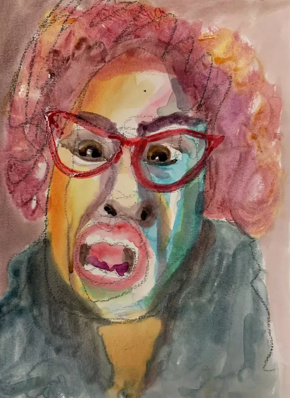 Blind Contour Portriats