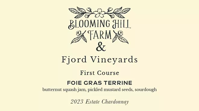 Image: Blooming Hill Farm Wine Dinner X Fjord Vineyards