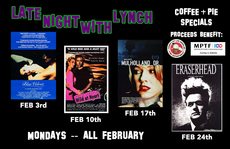 Late Night with Lynch - Mondays in February