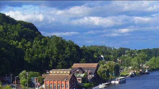 Image: Boat Tour -D&H Canal History - A Conversation with Bill Merchant