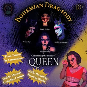 Image: BOHEMIAN DRAG-SODY: The Queen Tribute Drag Show