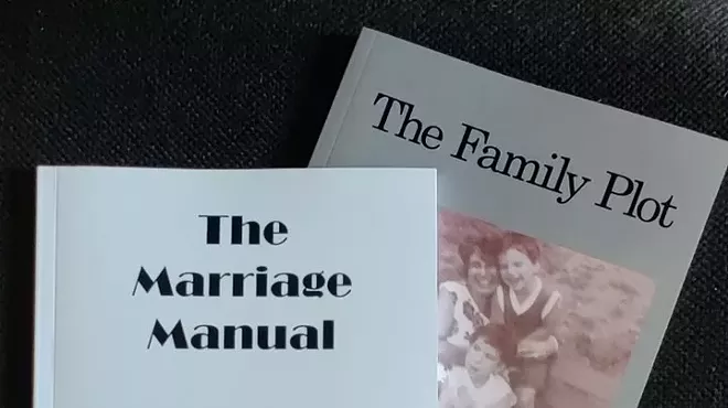 Image: Book Launch! Linda McCauley Freeman reads from her second book: THE MARRIAGE MANUAL