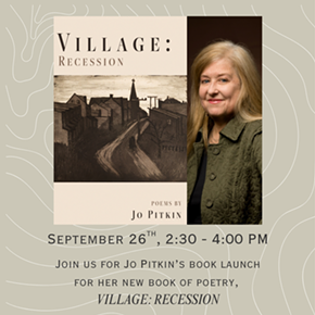 Image: Book Launch - "Village: Recession" by Jo Pitkin