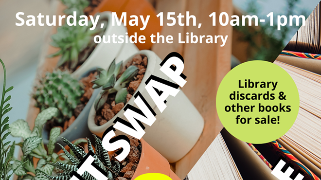 Image: Book Sale & Plant Swap