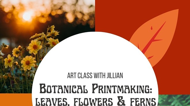 Botanical Printmaking Art Class with Jillian