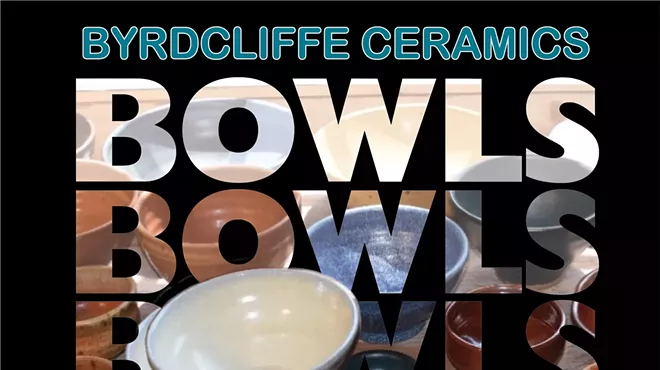 Image: Bowls! Bowls! Bowls! Byrdcliffe Ceramics Pottery sale