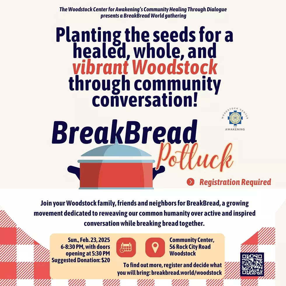 Woodstock Center for Awakening BreakBread.World Potluck