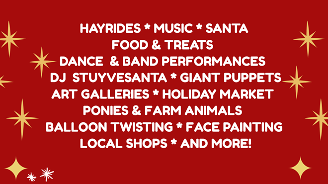 Image: Candlelight Night, December 5, Kinderhook Village Square