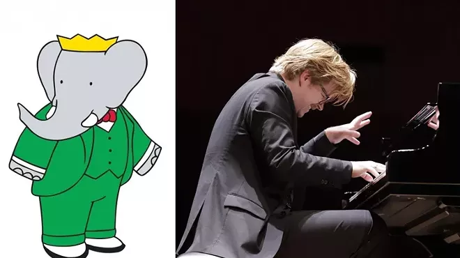 Image: Carter Johnson, piano/narrator: The Story of Babar the Elephant