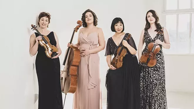 Image: Cassatt String Quartet & Eliot Fisk, Guitar