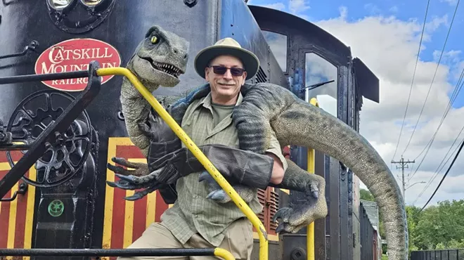 Image: Catskill Mountain Railroads Dinosaur Express - July 10, 11, 12, 17, 18, 19