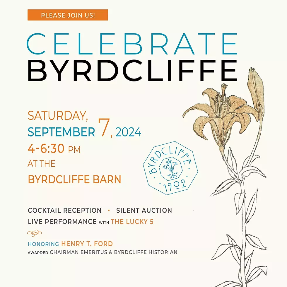 CELEBRATE BYRDCLIFFE &middot; Sept 7, 4:00 - 6:30 PM