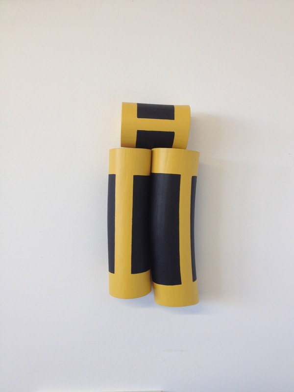 Christina Tenaglia, "Untitled", 2013, wood, paint, nails, 5 ½ x 3 x 11 ½"