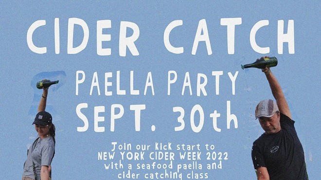 CIDER CATCH AND PAELLA PARTY!