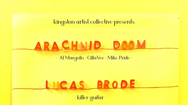 Image: CillaVee, Al Margolis, & Mike Pride, w/ Lucas Brode and Meditation