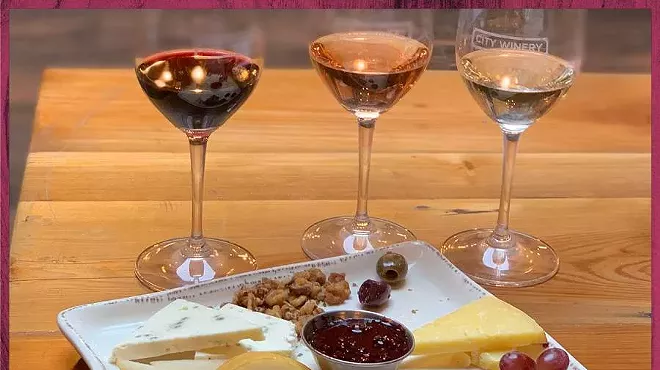 Image: City Winery: Wine and Cheese Pairing