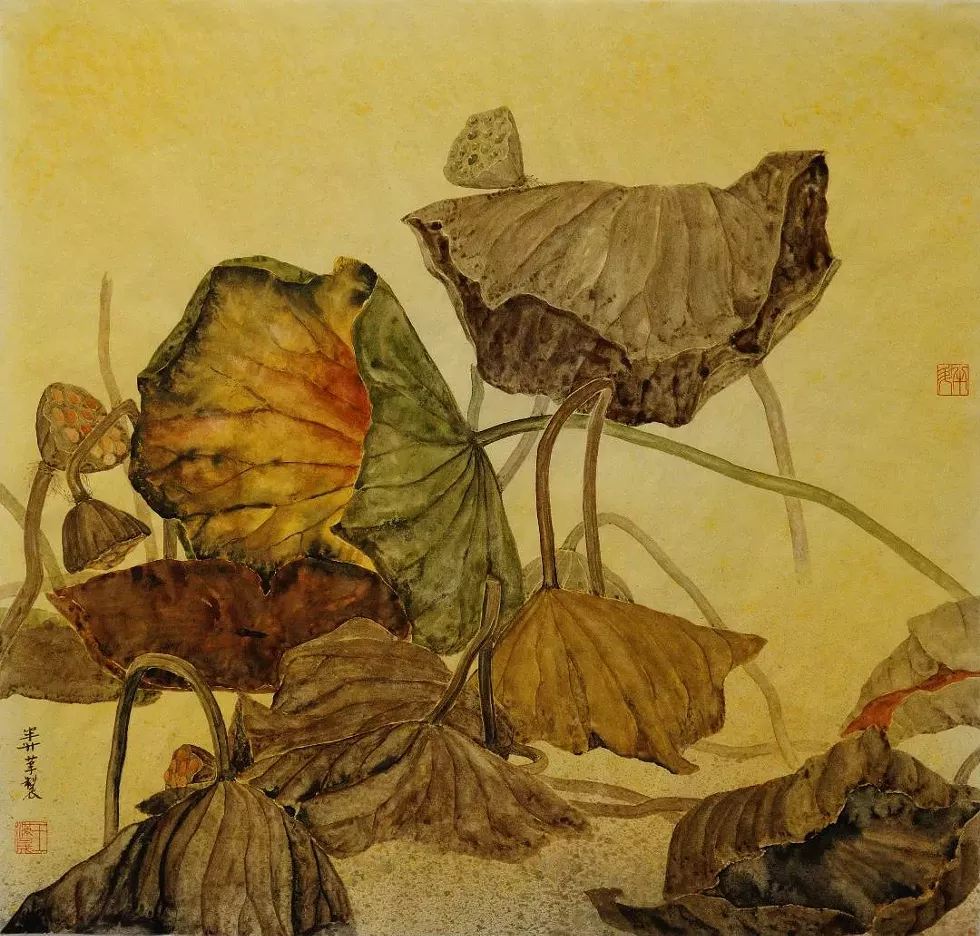 Lotus by Wang Mansheng