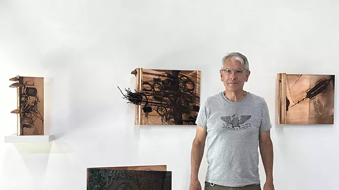 Image: Coffee and conversation with artist Richard Klein