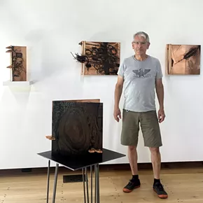 Image: Coffee and conversation with artist Richard Klein
