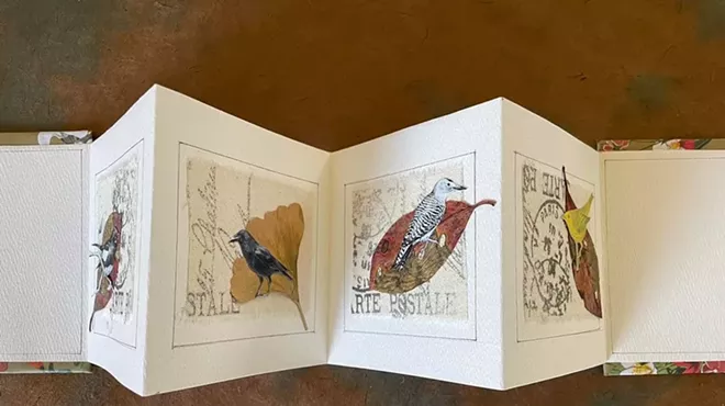 Image: Collage Accordion Book