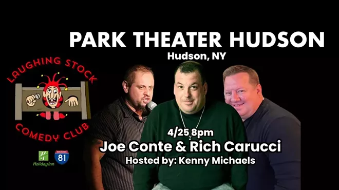 Image: Comedy Night: Kenny Michaels, Joe Conte and Rich Carucci.