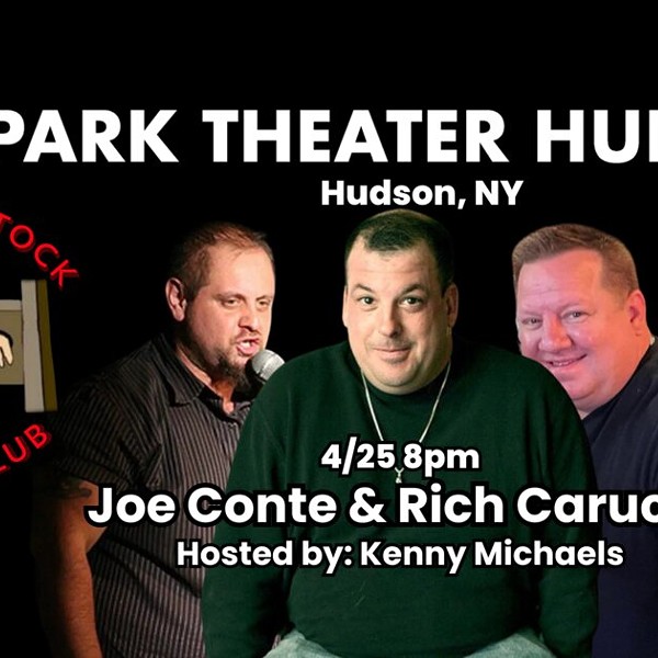 Comedy Night: Kenny Michaels, Joe Conte and Rich Carucci.