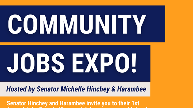 Image: Community Jobs Expo with Harambee & Senator Hinchey